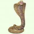 Садовая фигура Кобра коричневая Ср