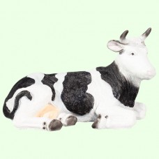 Садовая фигура Корова черно-белая