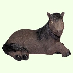 Садовая фигура Лошадь коричневая