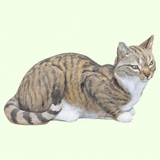 Урна для праха Кошка полосатая